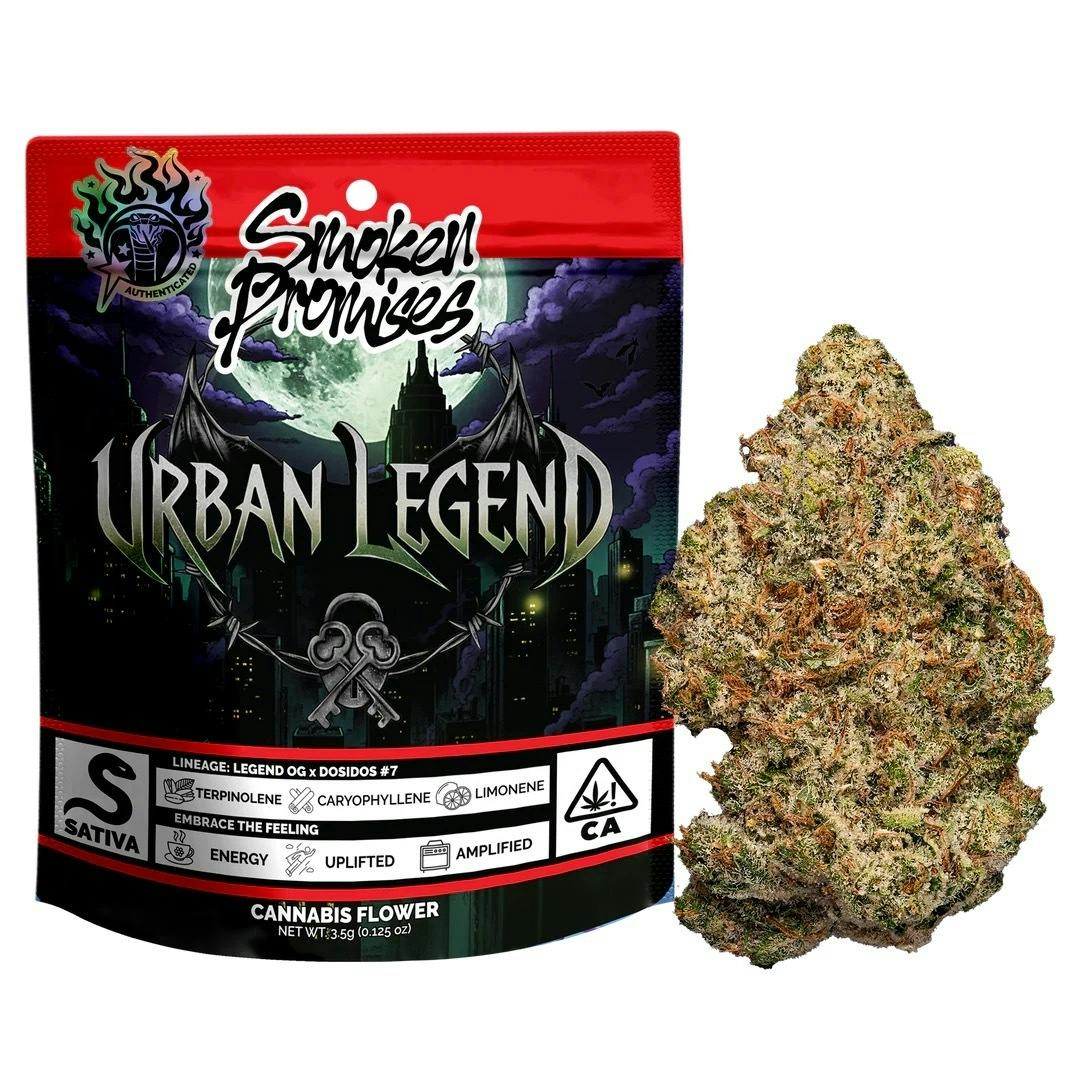 Smoken Promises | URBAN LEGEND 3.5G FLOWER