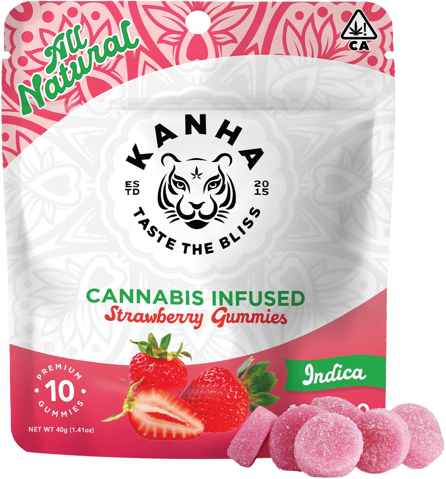 Classic | Strawberry Gummies | 100mg | 10ct | 10mg/ea