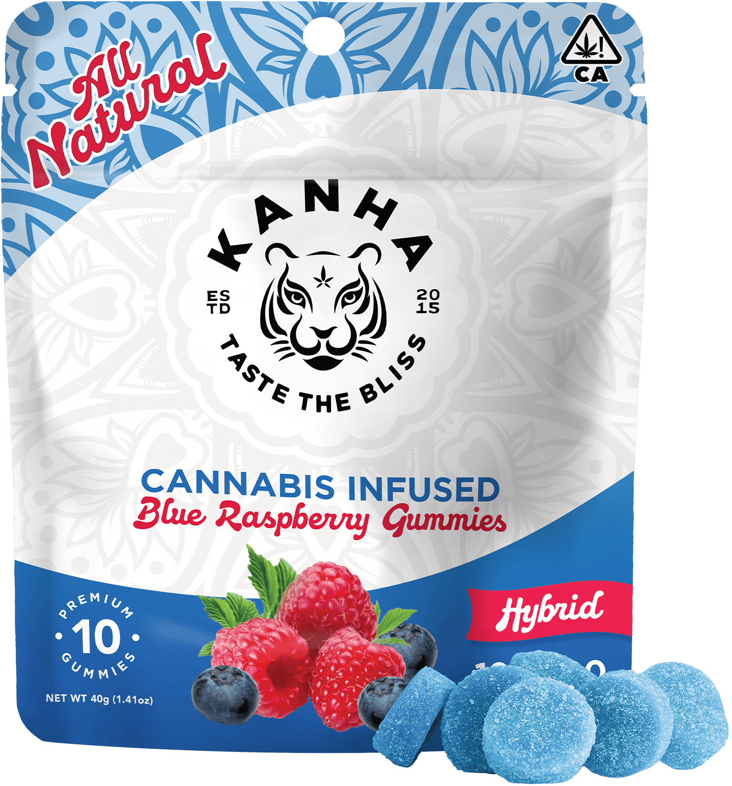 BLUE RASPBERRY-GUMMIES