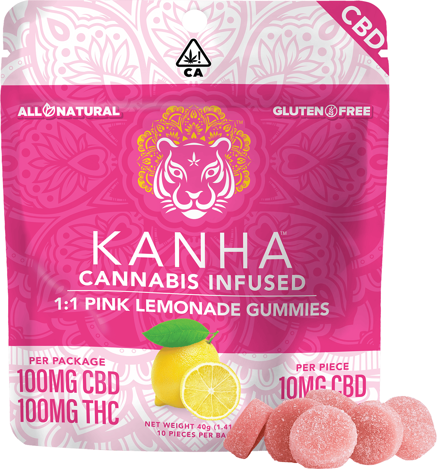 PINK LEMONADE-1:1 CBD/THC-GUMMIES