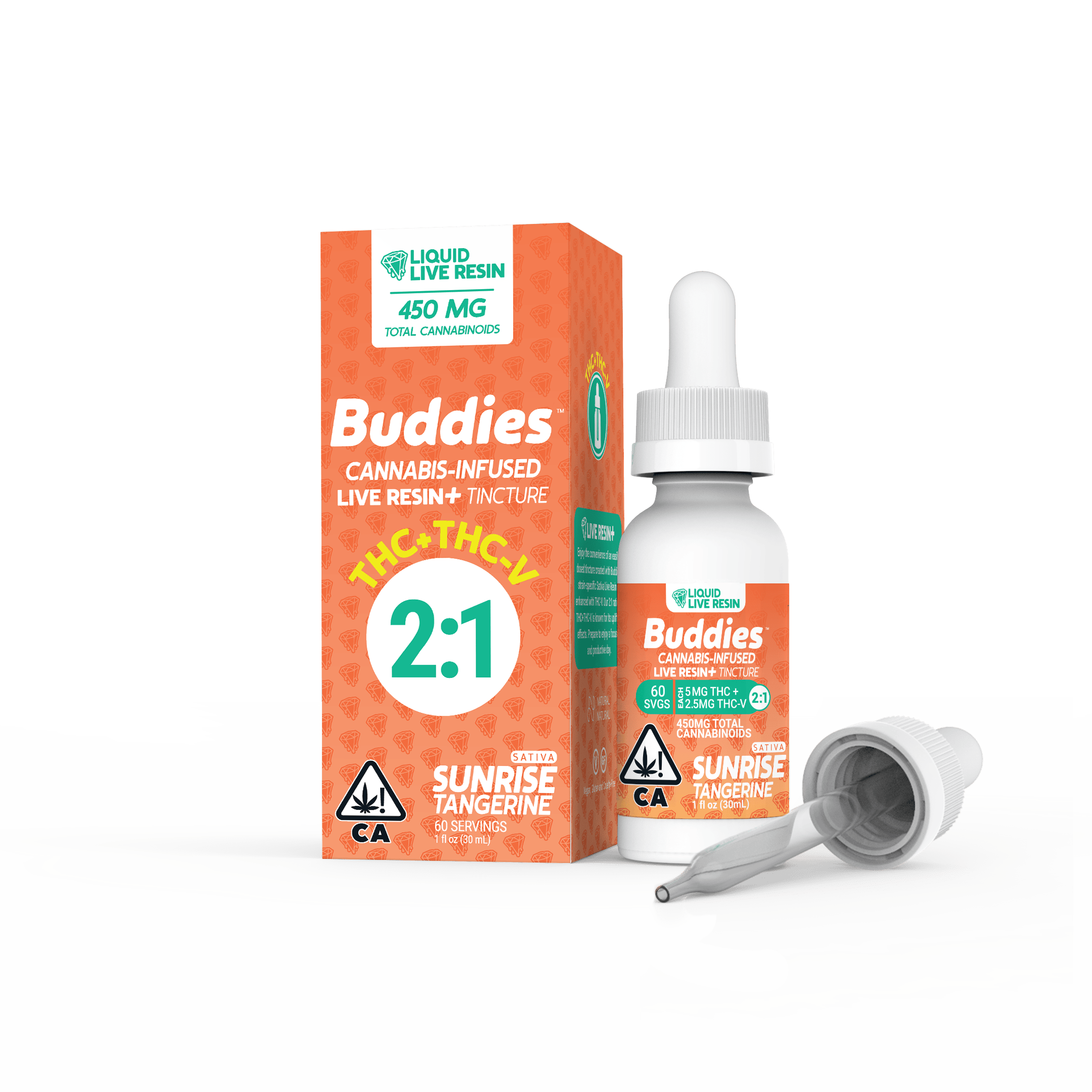 SUNRISE 2:1 TANGERINE LIVE RESIN - 1000 mg