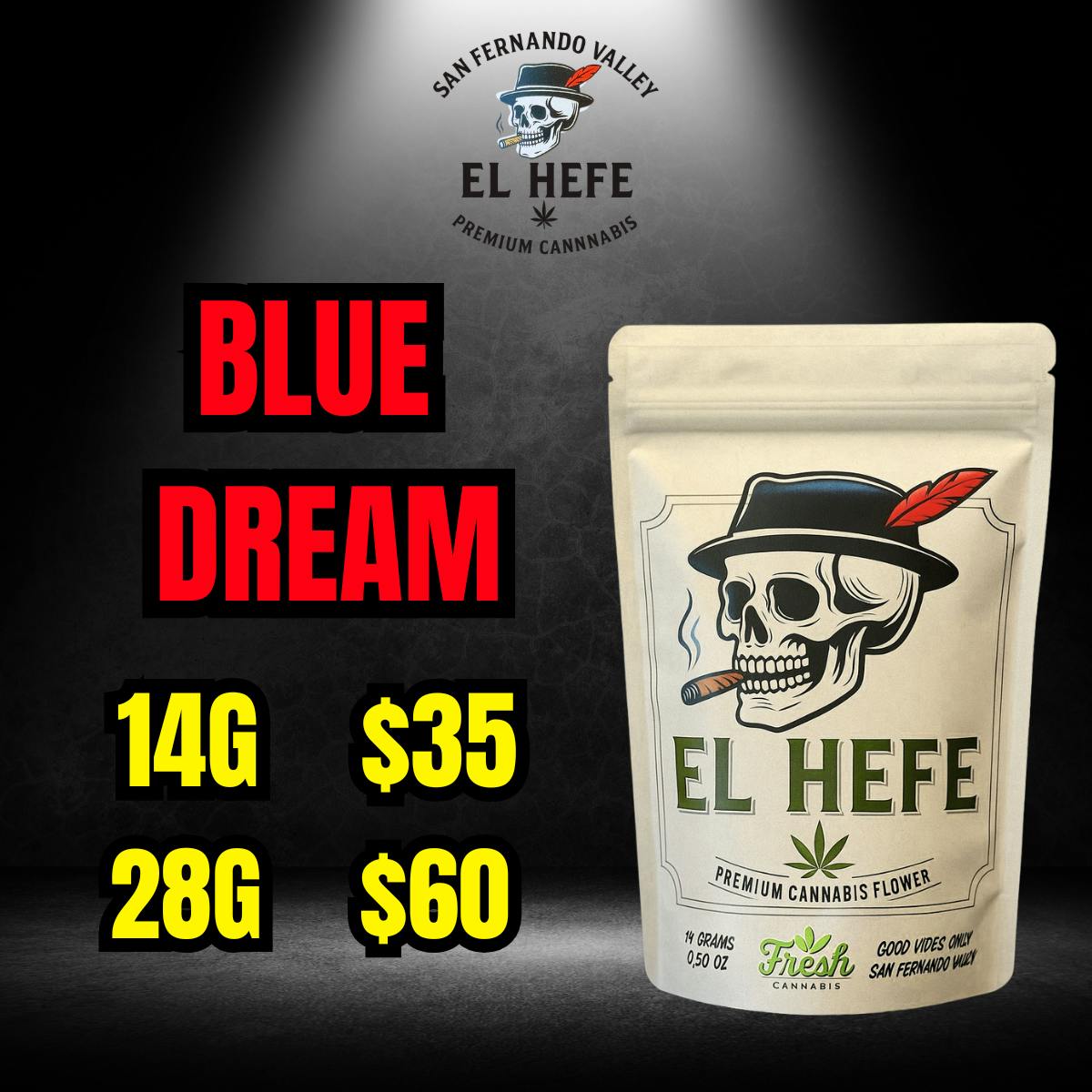 EL HEFE BLUE DREAM 14G