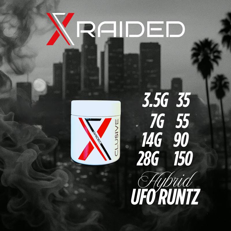 XRAIDED UFO RUNTZ - 7G