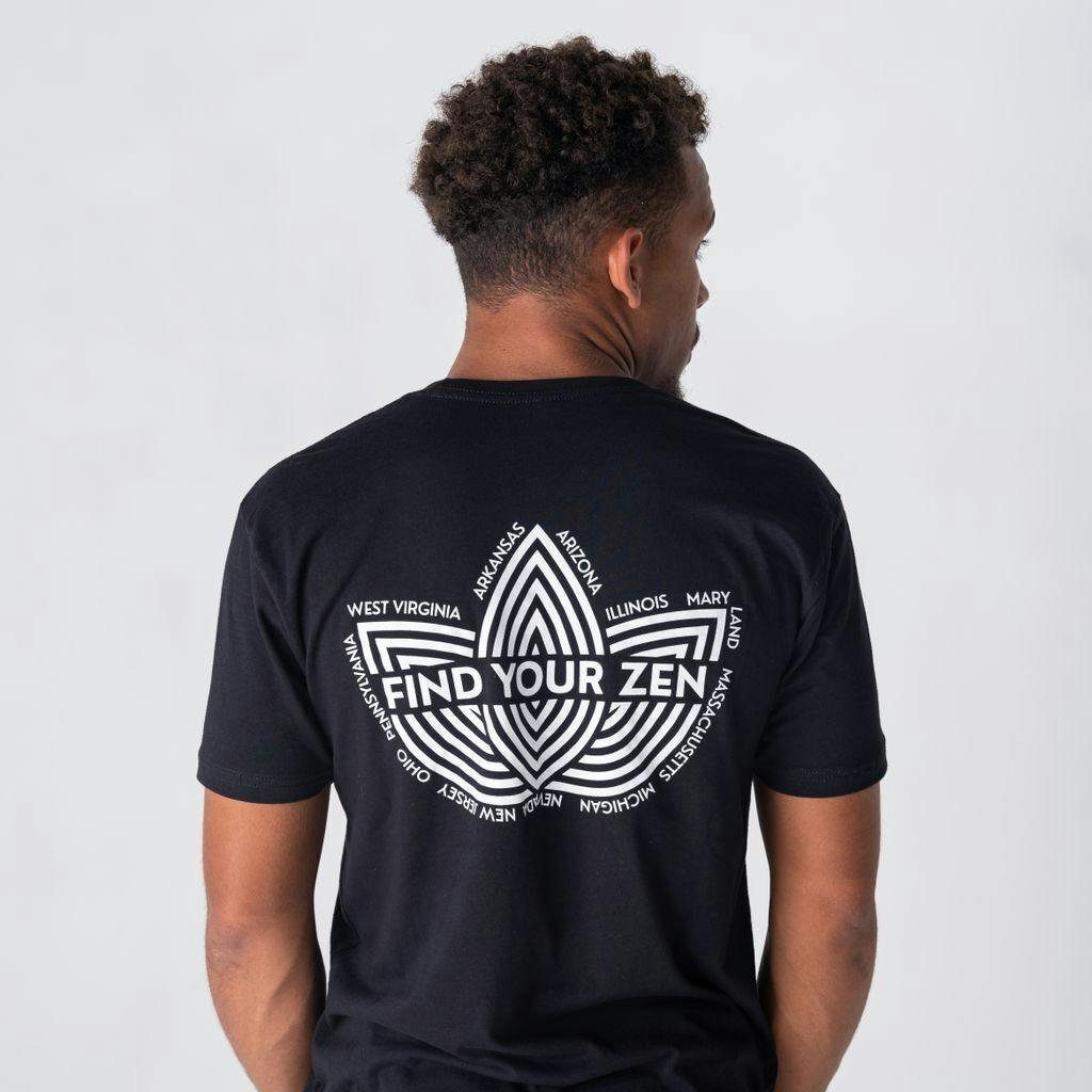 Verano Zen Leaf States of Zen Tee L