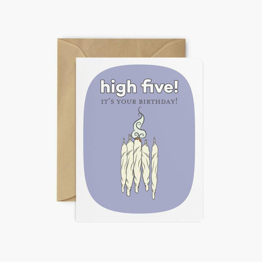 High Five! It's Your Birthday! Card Each