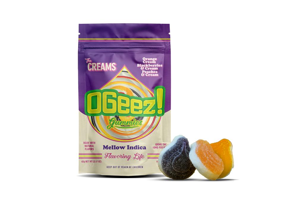 Ogeez! The Creams Indica Gummy 100mg [10pk] Candy
