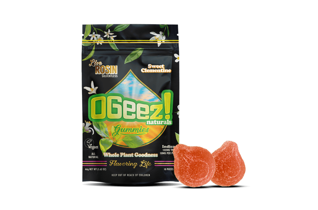 Ogeez! Sweet Clementine Live Rosin Gummy 100mg [10pk] Candy