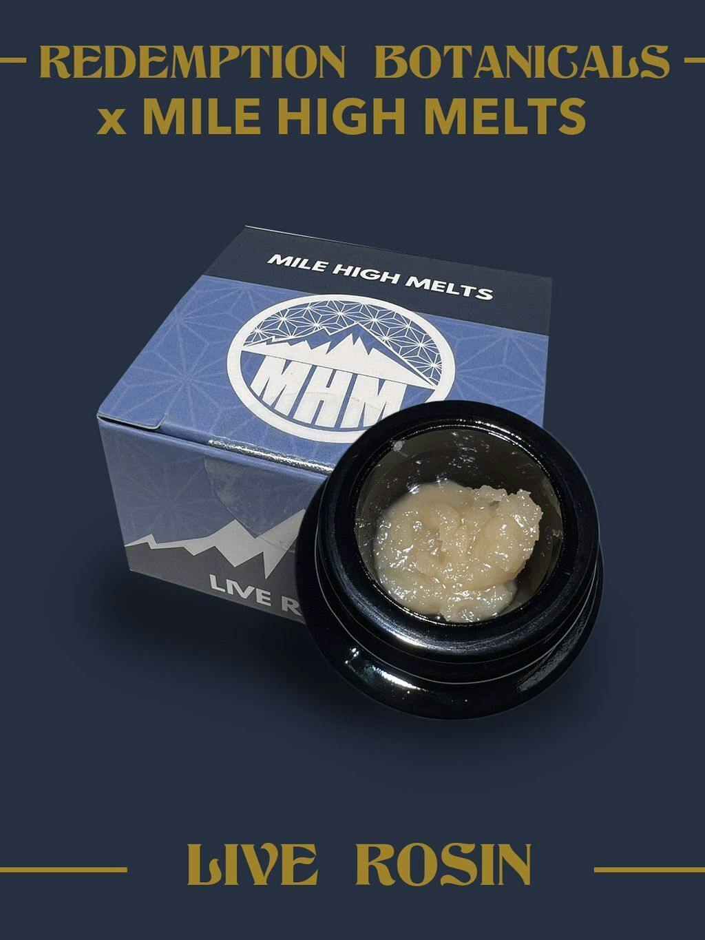 Mile High Melts Another Level 1g Live Rosin