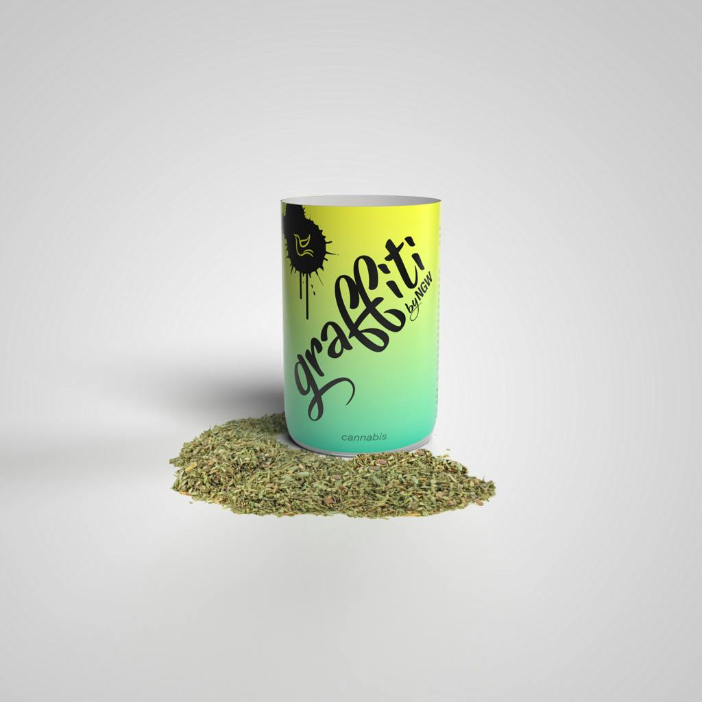 Nature's Grace and Wellness Graffiti Hash Burger 14g Ground