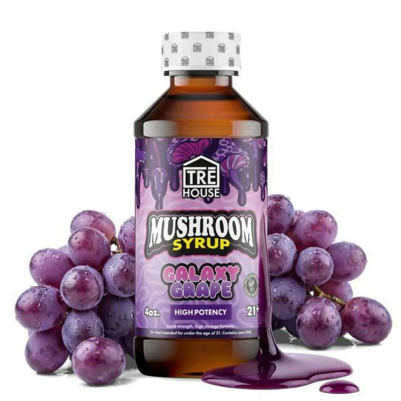 Magic Mushroom Syrup - Galaxy Grape