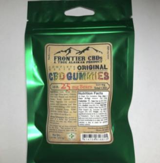 Small Bag Sugar Free Gummy Bears by Frontier CBD
