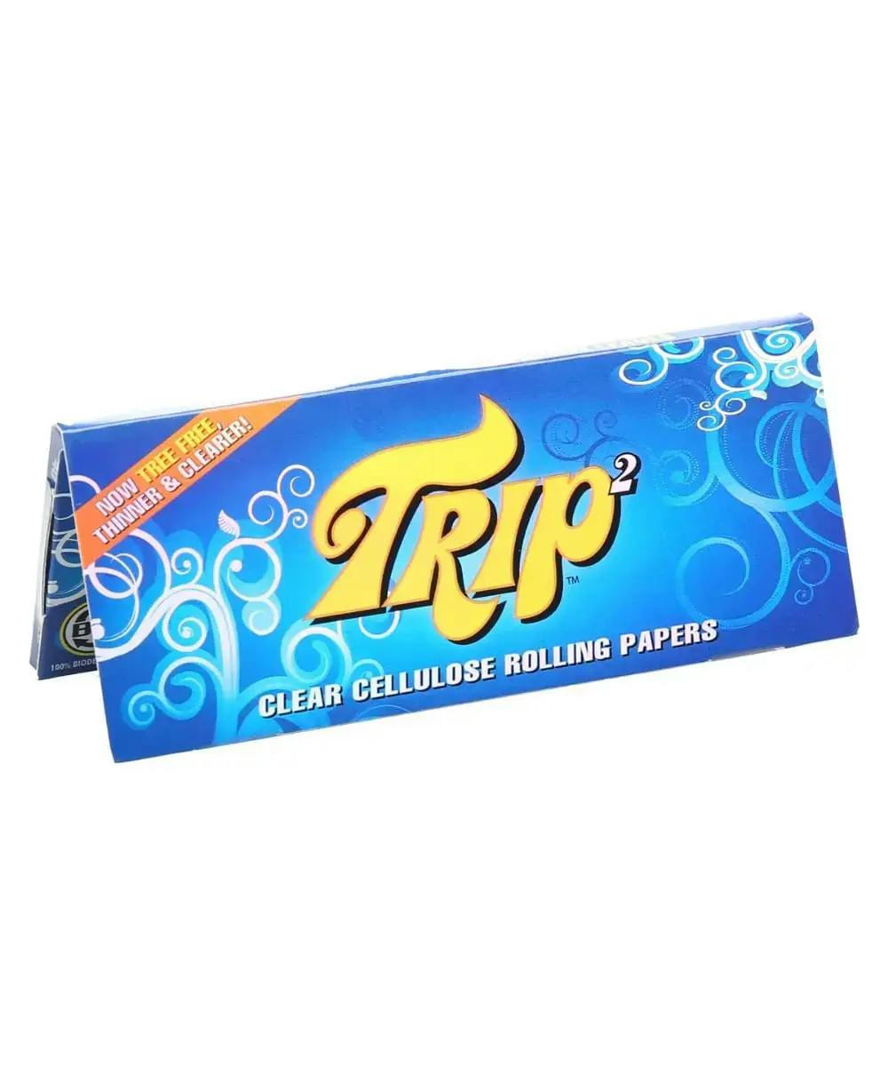 Trip2 Clear Rolling Papers - 1 1/4 Size