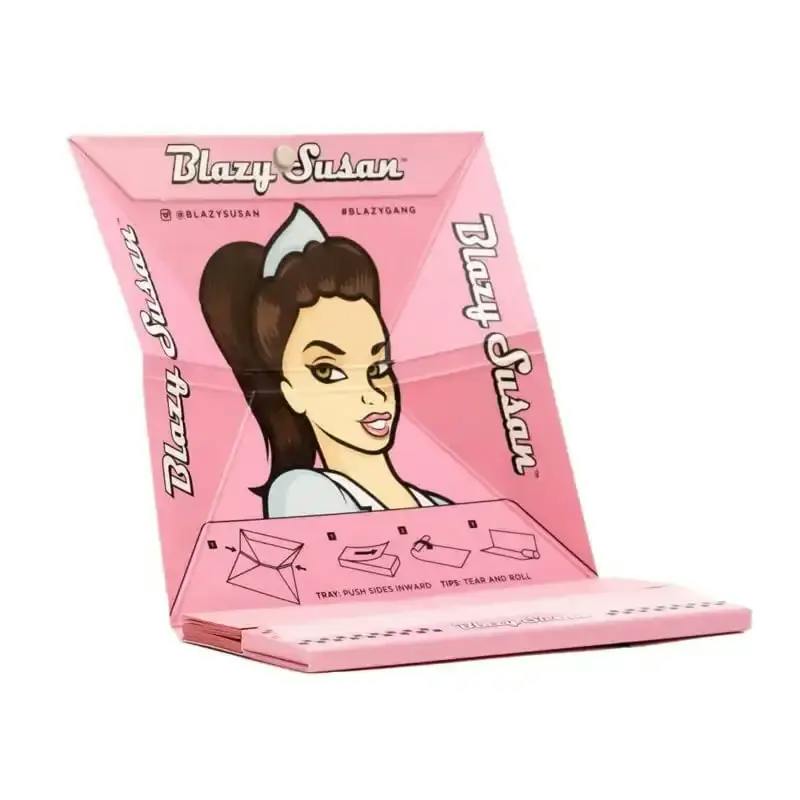 Blazy Susan King Size Pink Deluxe Rolling Kit