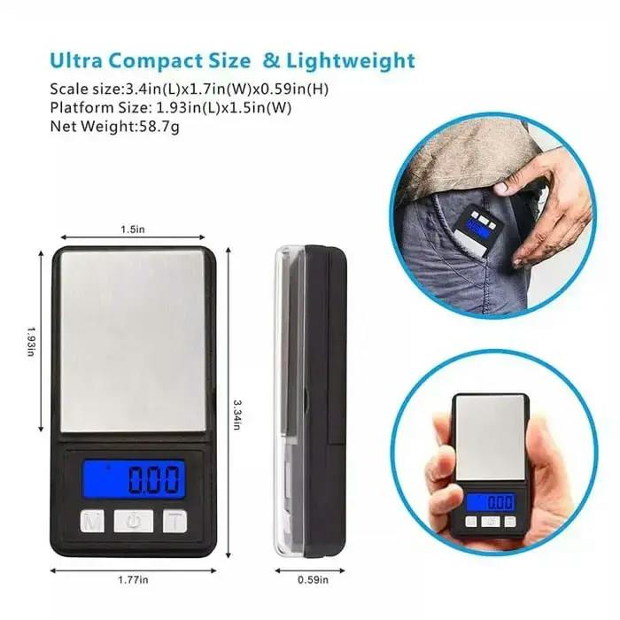 Fuzion | MT-100 - 100g X 0.01g Pocket Scale