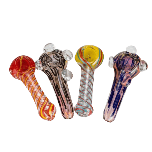 4.5" Fancy Glass Pipe