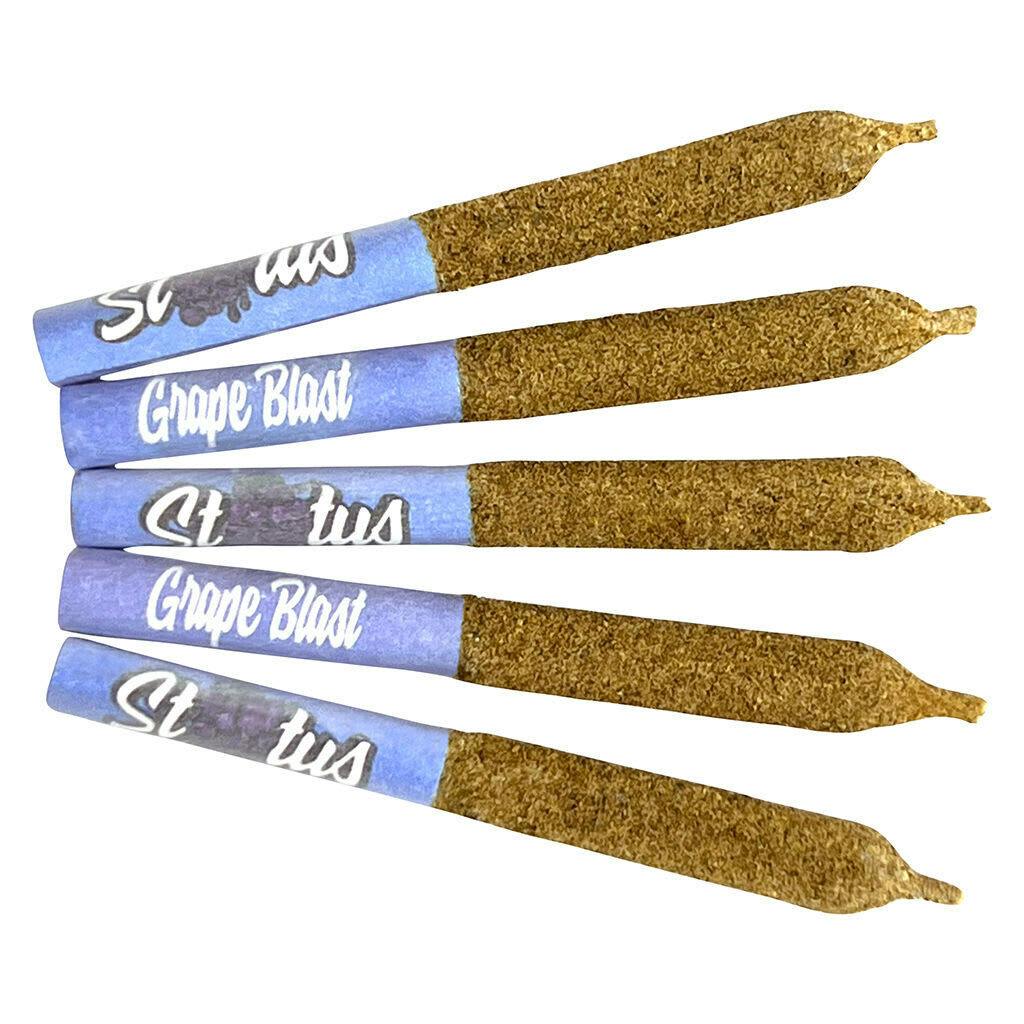 Grape Blast Liquid Diamond Infused Kief Coated Pre-Roll 5x