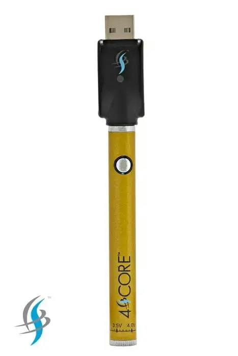 4 Score | 350 mAh Twist Control Battery + USB charger | Gold