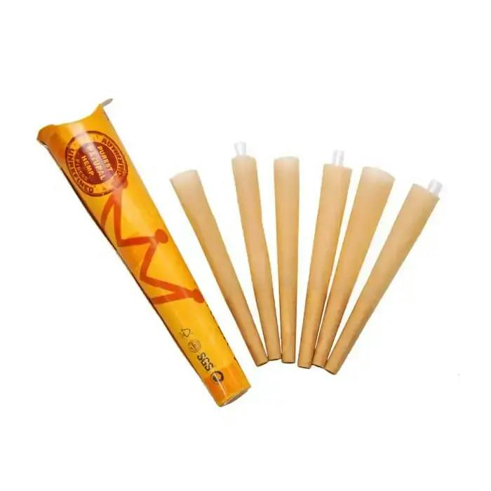 HORNET | 1-1/4 Size Natural Pre-Rolled Paper 6 Cones