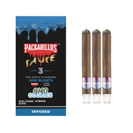 Packarillos GMO Cookies Infused Blunt 3pk