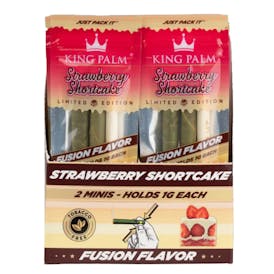 King Palm Mini Strawberry Shortcake 2pk