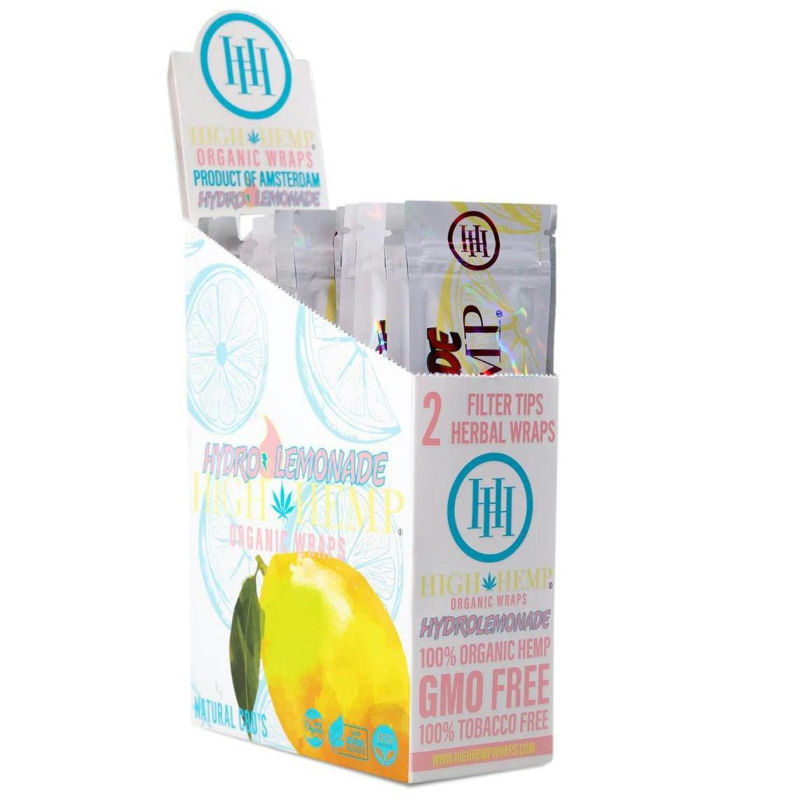 High Hemp Hydro Lemonade Wraps 2pk