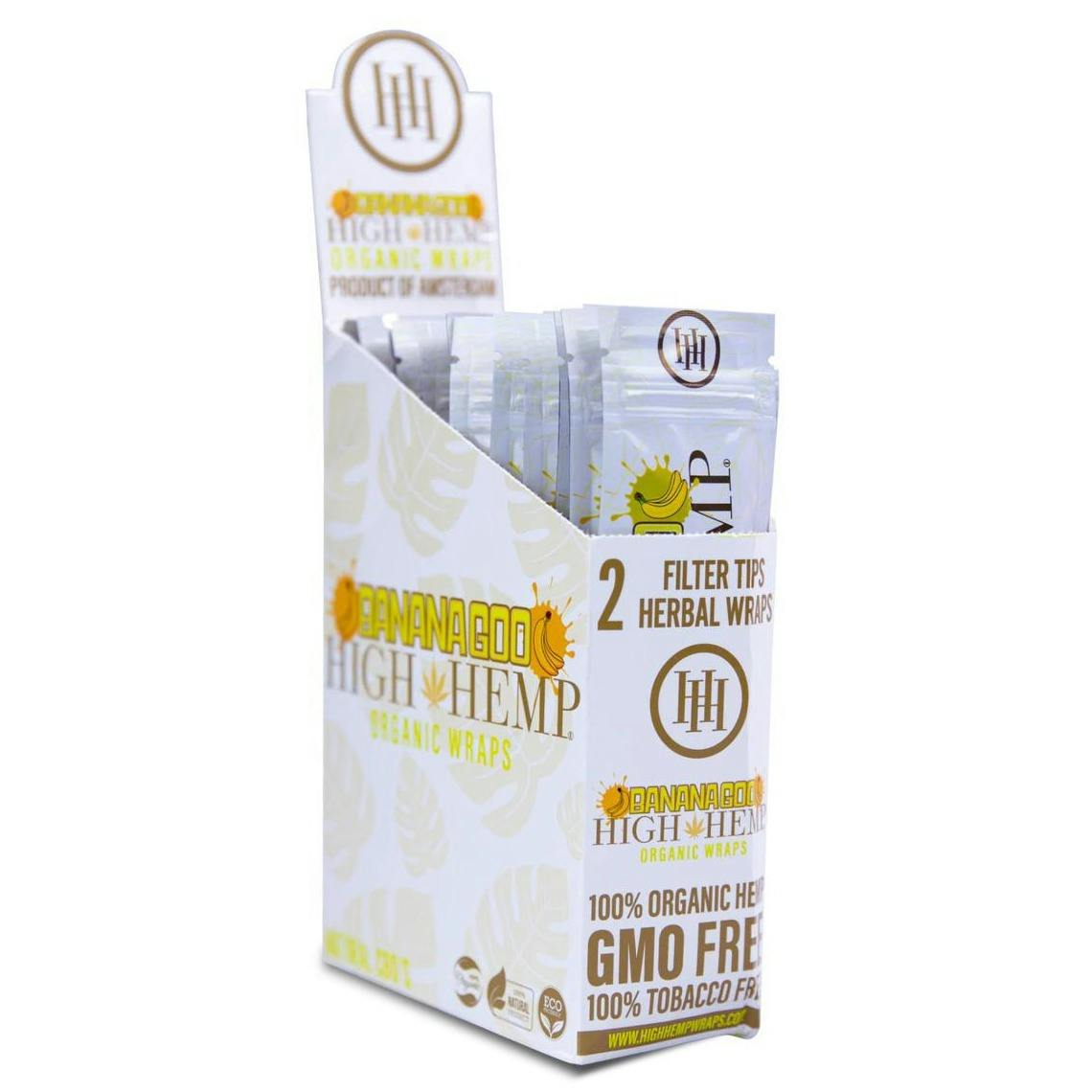 High Hemp Banana Goo Wraps 2pk