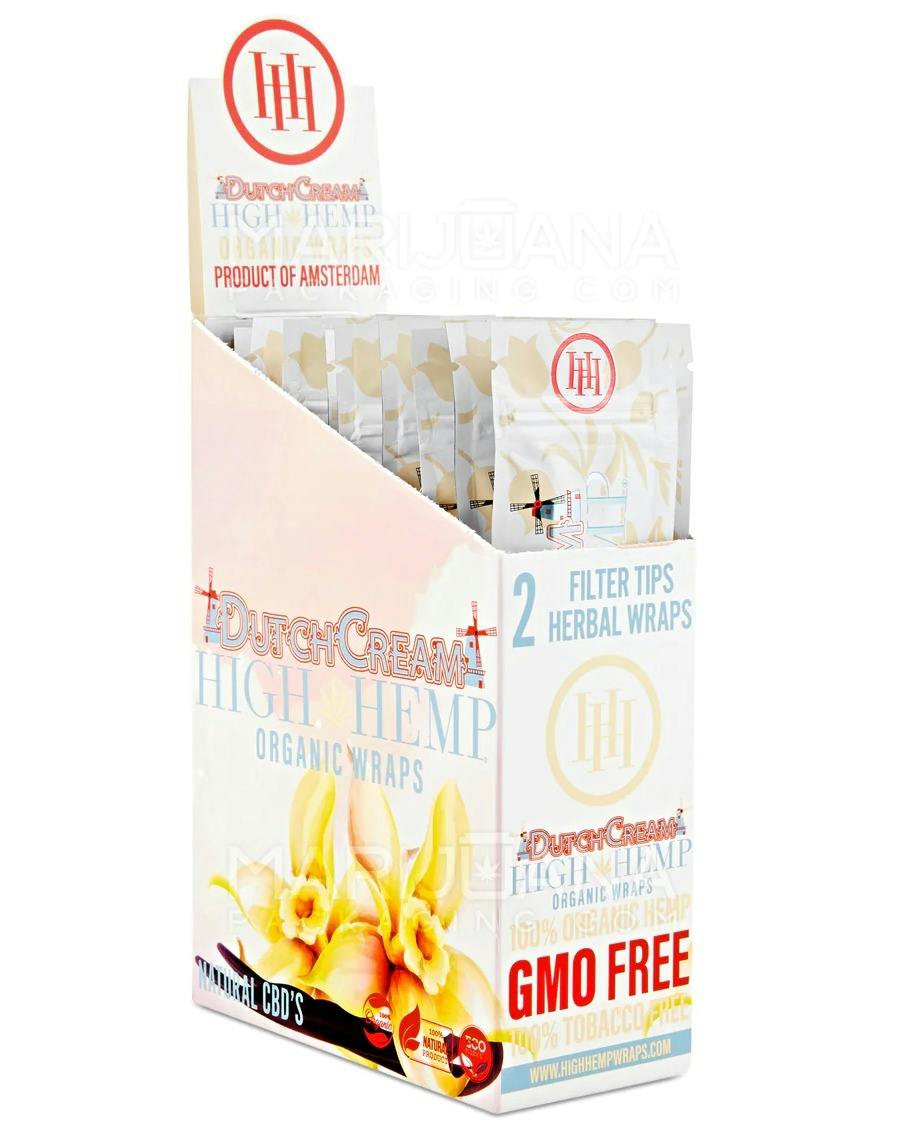 High Hemp Dutch Cream Wraps 2pk