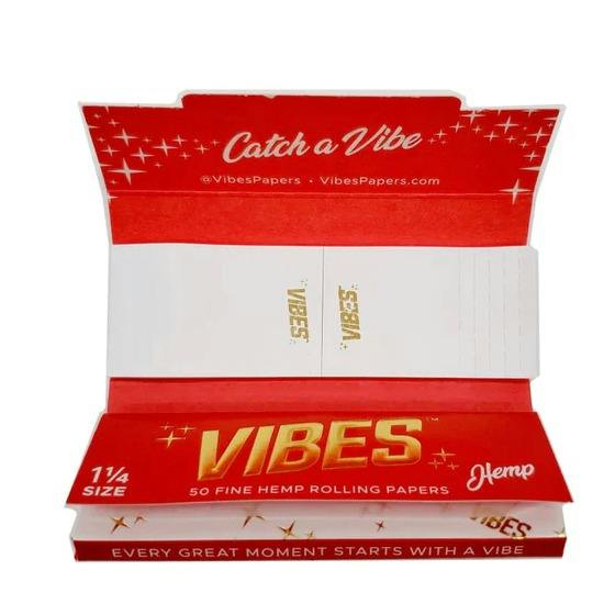 Vibes Hemp Papers + Tips 1.25"
