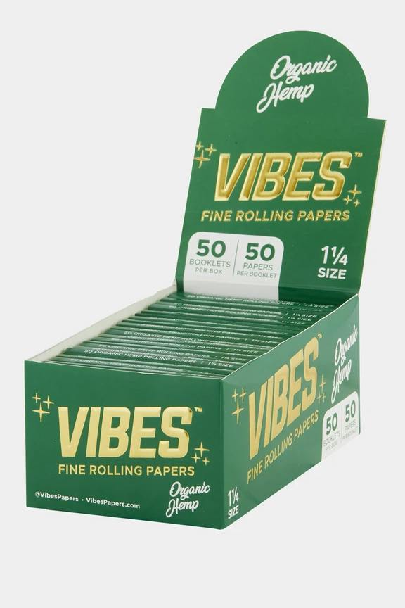 Vibes Organic Hemp Papers 1.25"