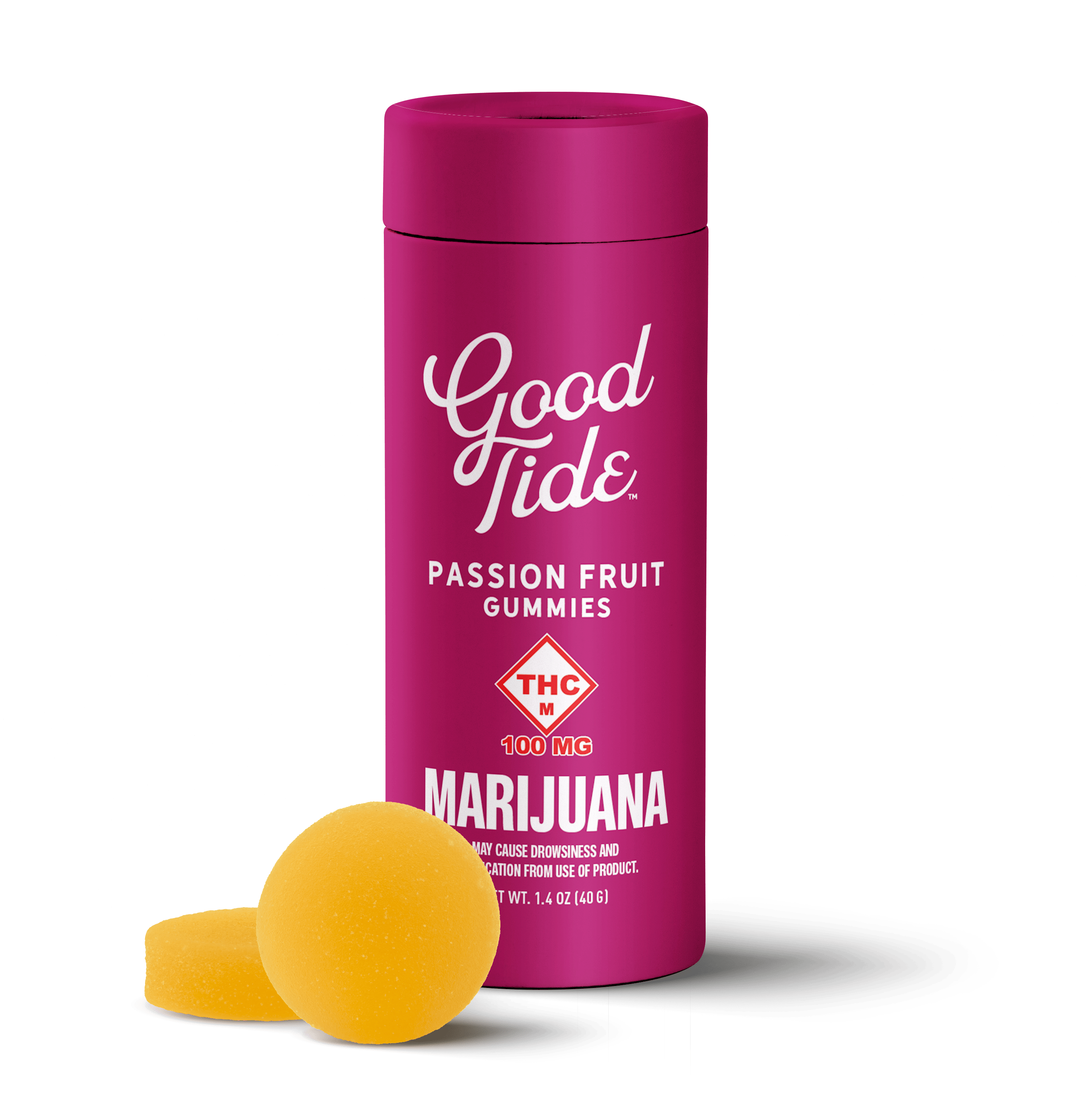 100MG PASSION FRUIT 1:1:1 (THC:CBD:CBN) ROSIN GUMMIES