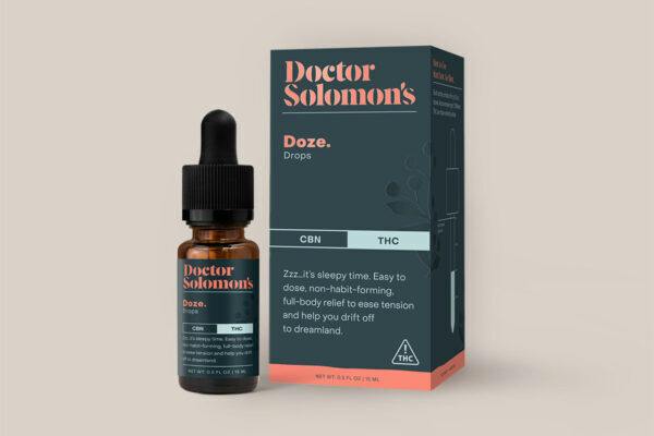 Dr. Solomon'S (Doze) RSO Tincture RSO 100mg at Fire & Oak Mt Holly Dispensary - Weed Delivery