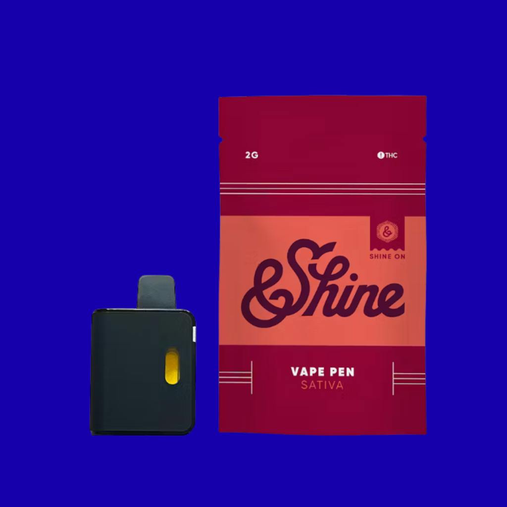 &Shine Ghost Train Haze Disposable 2g cannabis product