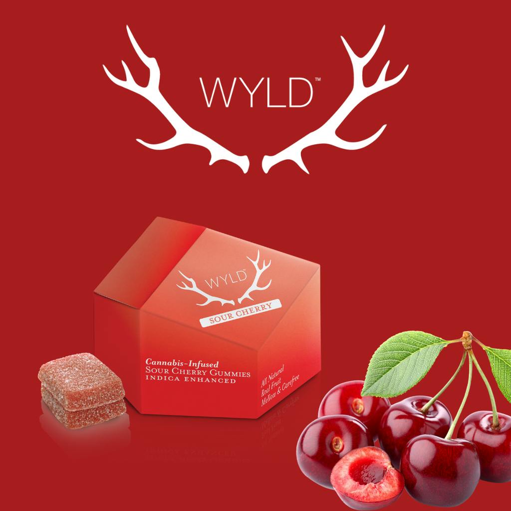 Wyld Sour Cherry 10 Pack 100mg cannabis product