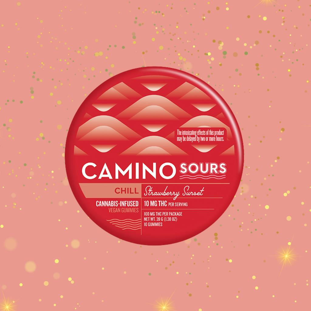 Camino (Chill) Strawberry Sunset Sours 10 Pack 100mg