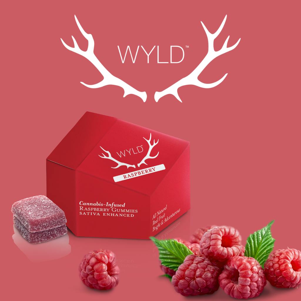 Wyld Raspberry 10 Pack 100mg cannabis product