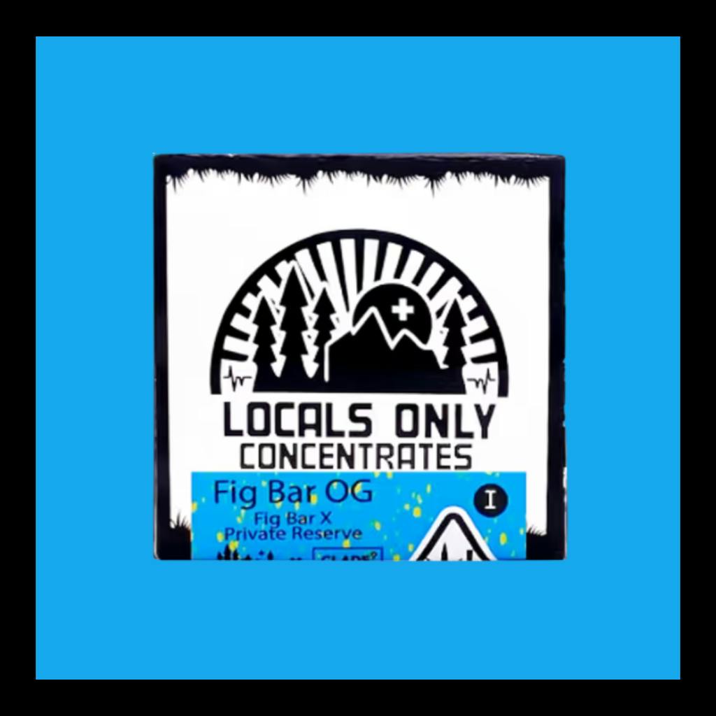 Locals Only Fig Bar Wet Diamonds 1g cannabis product