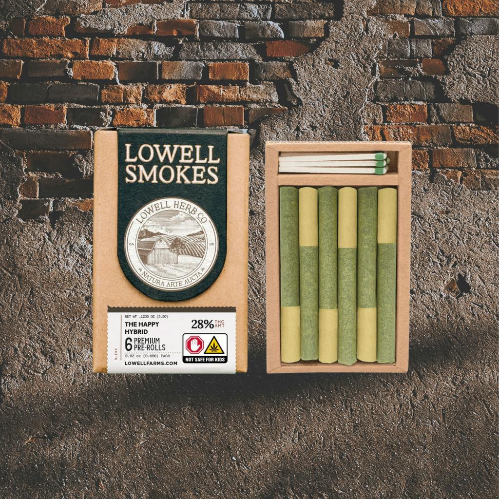 Lowell The Happy Hybrid 6 Pack 3.5g