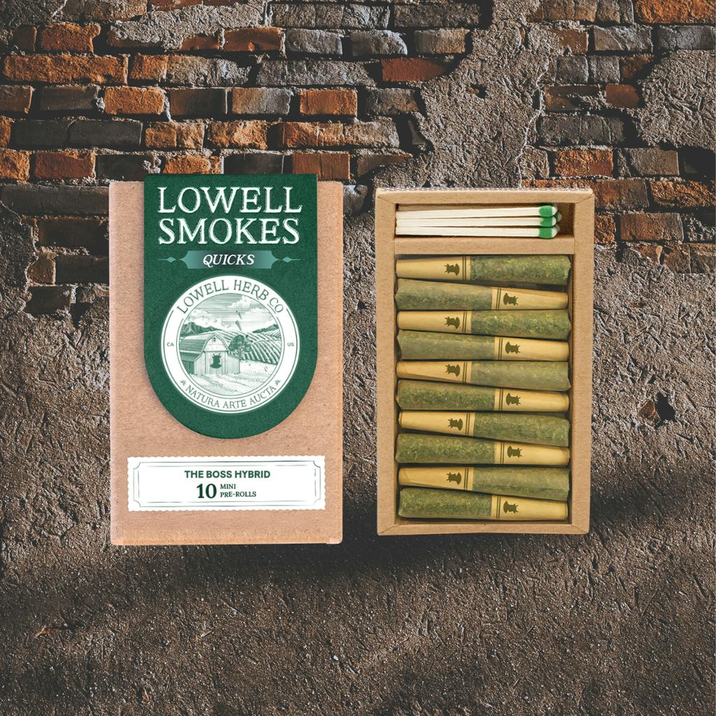 Lowell (Quicks) The Boss Hybrid 10 Pack 3.5g