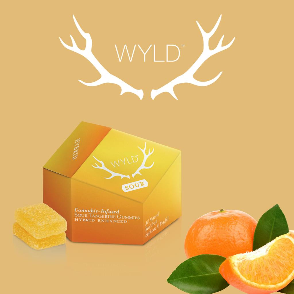 Wyld Sour Tangerine 10 Pack 100mg cannabis product