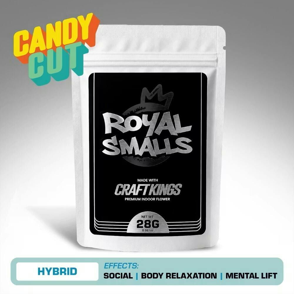 Craft Kings Royal - Candy Cut Smalls 28g cannabis product