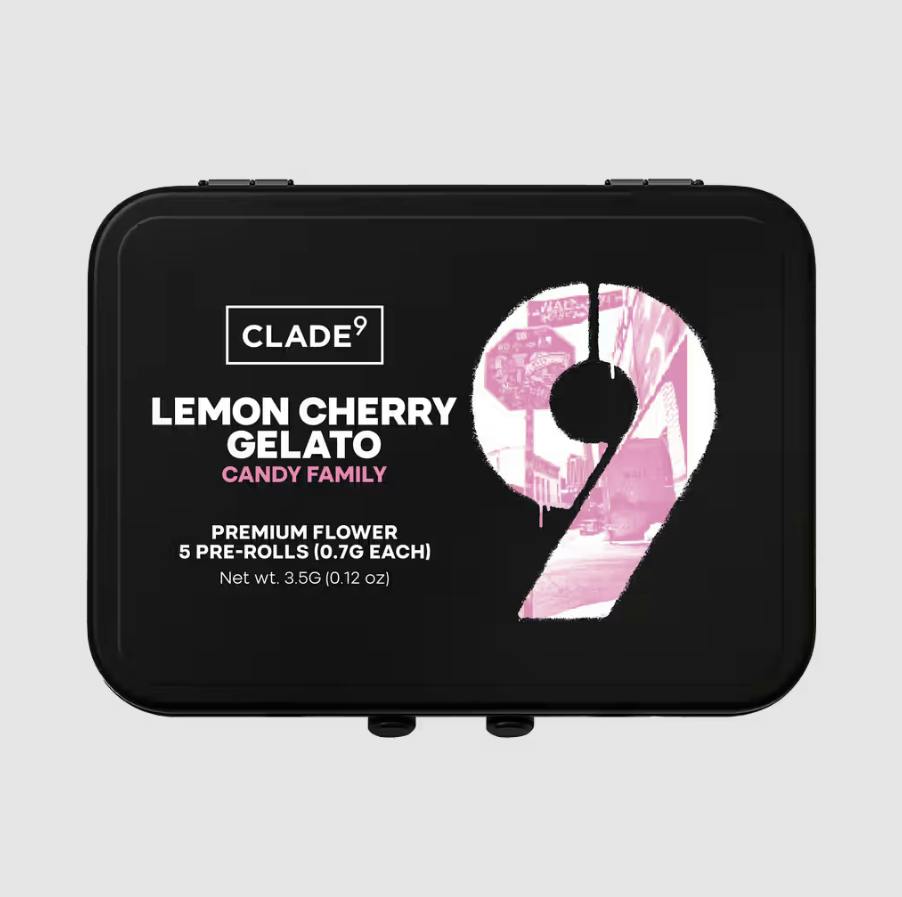 Clade 9 Lemon Cherry Gelato 3.5g 5pk cannabis product