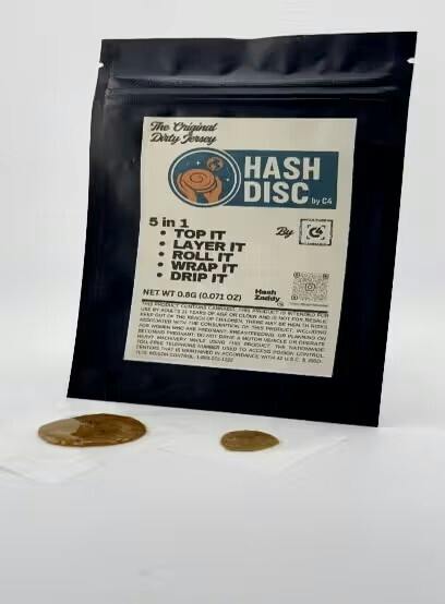 Culture Craft Cannabis Collect Purple Romulan Hash Disc 0.8g cannabis product