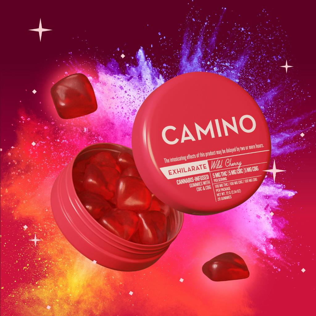 Camino (Exhilarate) Wild Cherry 1:1:1 THC:CBC:CBG 20 Pack 100mg