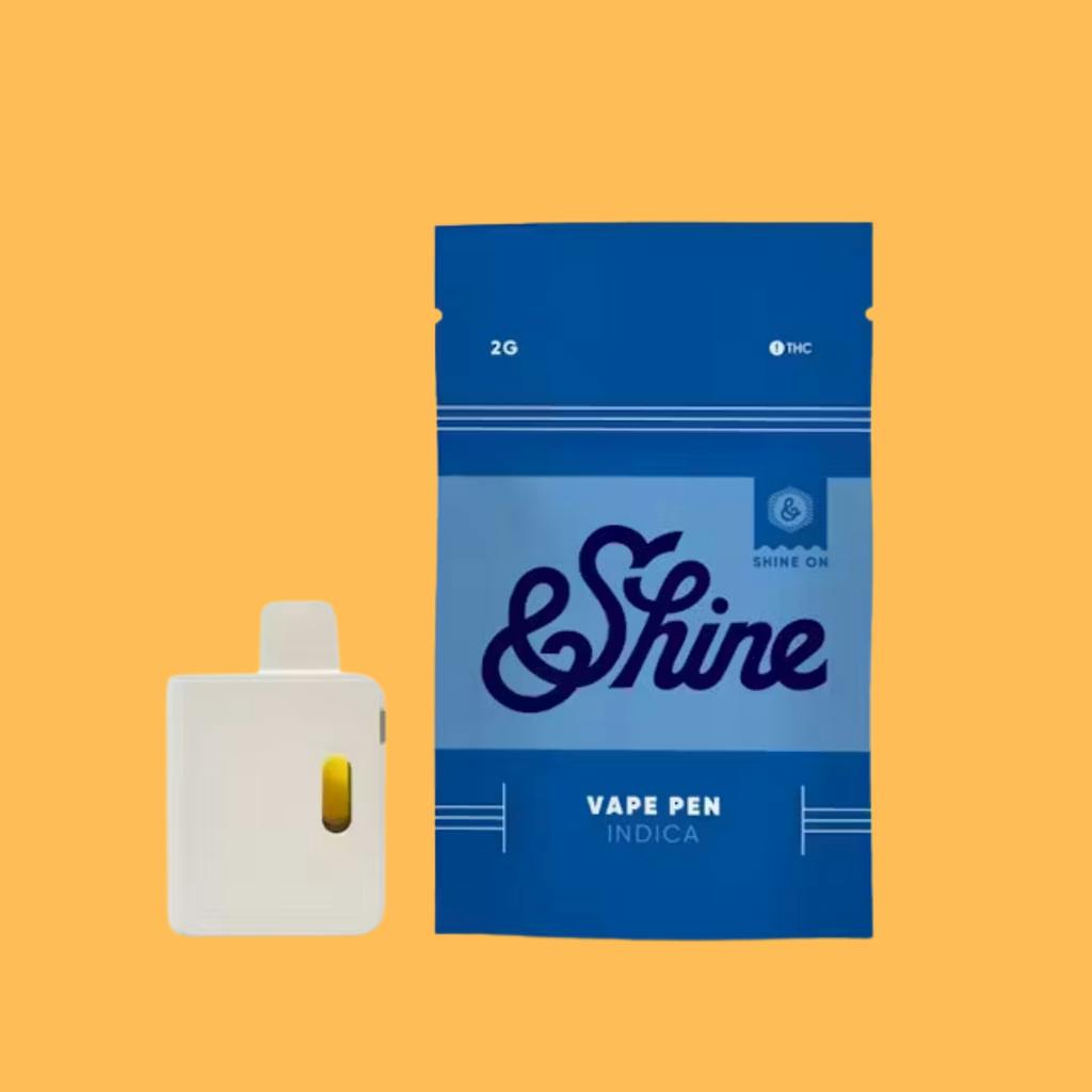 &Shine Granddaddy Purple Disposable 2g cannabis product