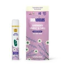 Incredibles Lavender Vanilla 14:1:1 (THC:CBDV:CBN) 1g cannabis product