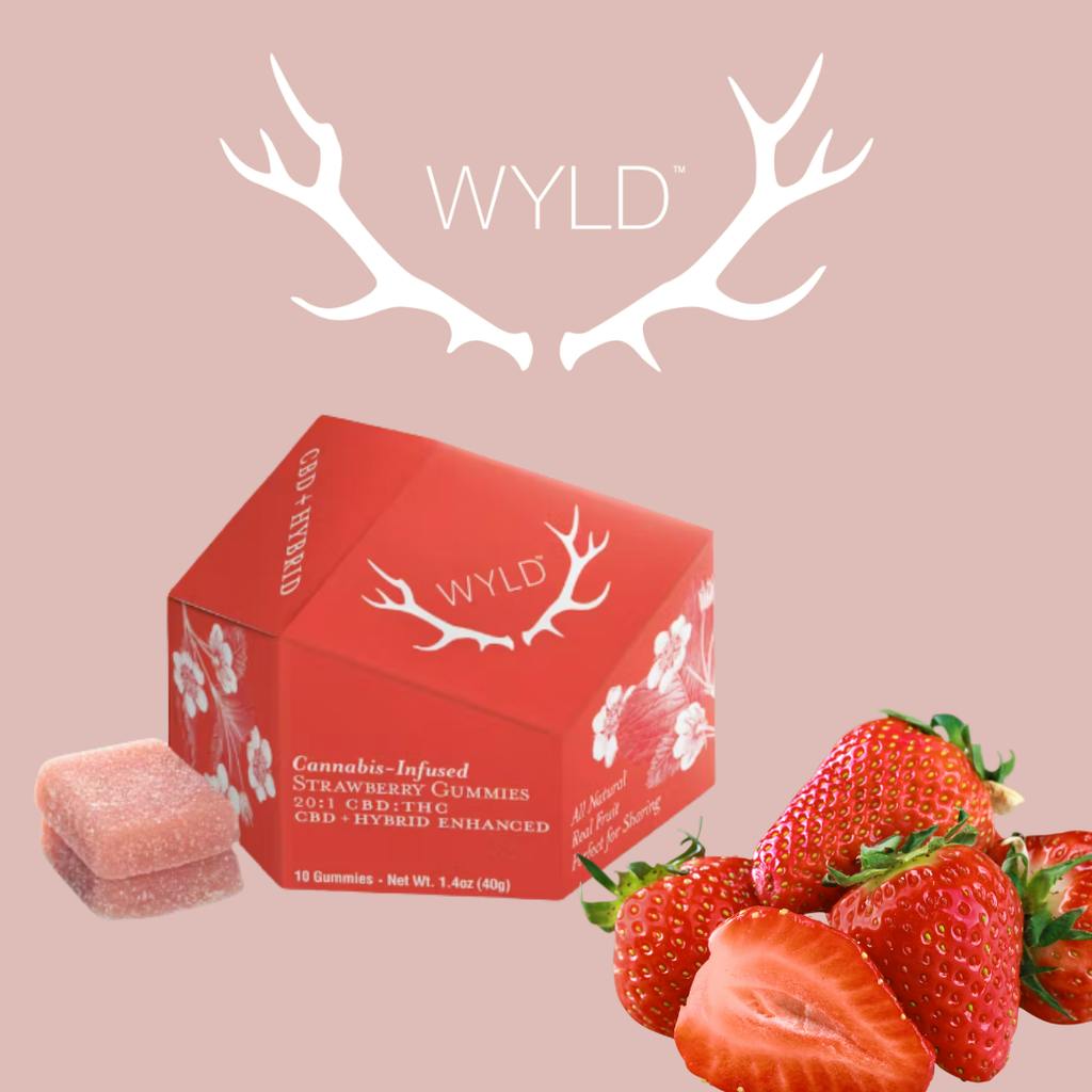 Wyld Strawberry 20:1 CBD:THC 10 Pack 10mg