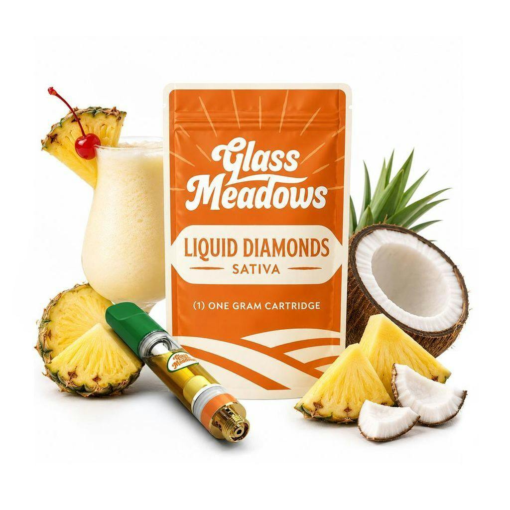 Glass Meadows Pina Colada Liquid Diamonds 1g