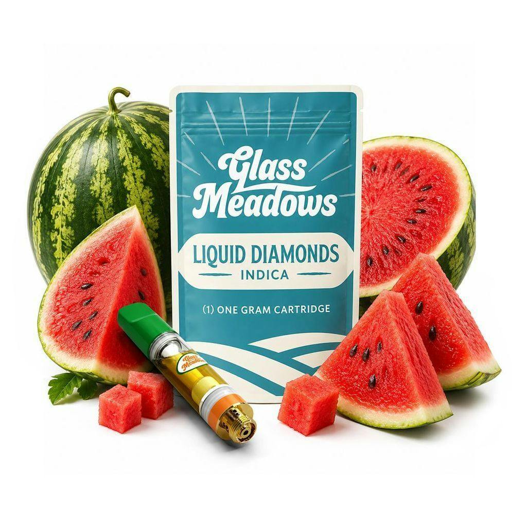 Glass Meadows Watermelon Sugar Liquid Diamonds 1g