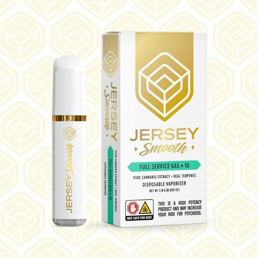 Jersey Smooth Full Service Gas Disposable 2g