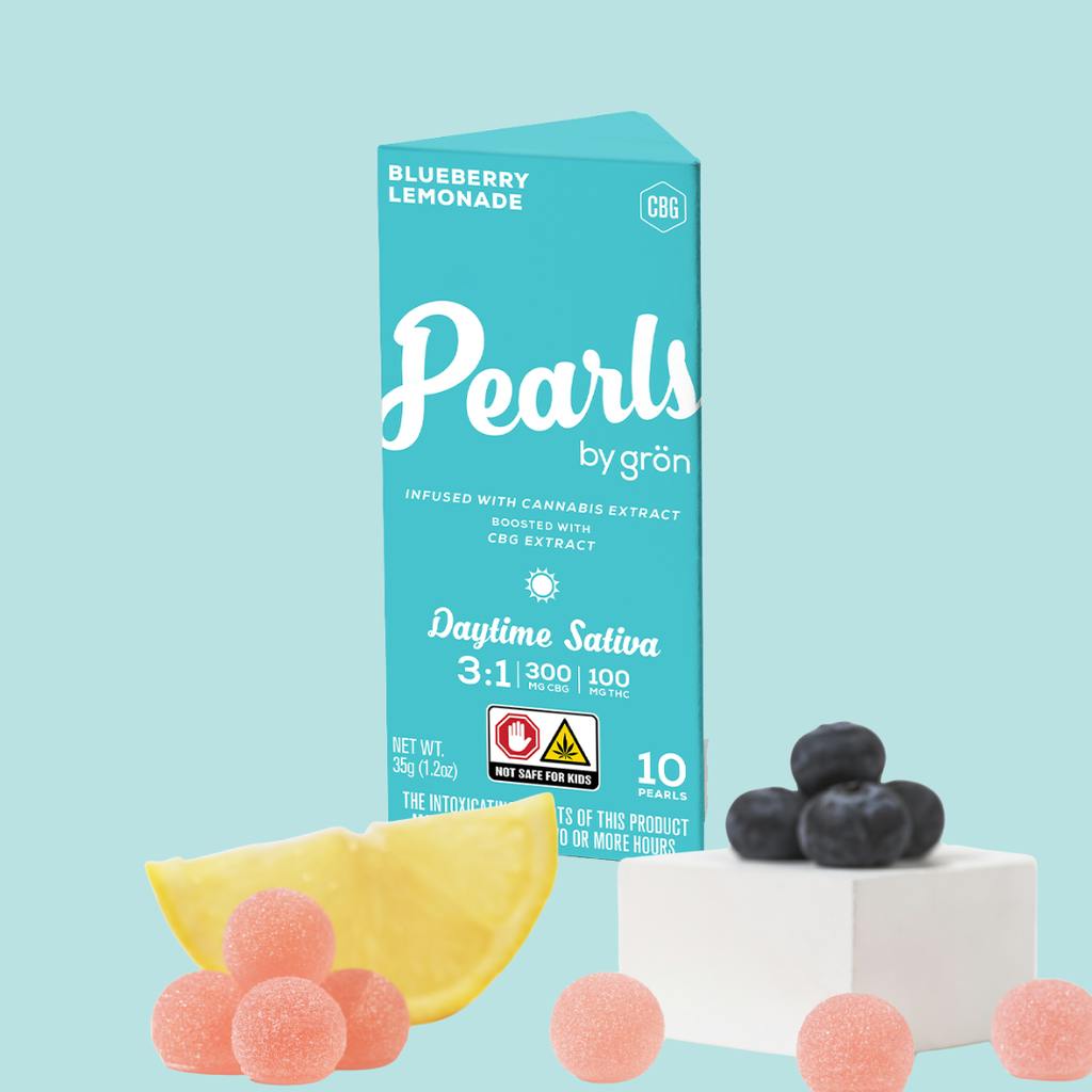 Gron Blueberry Lemonade 3:1 CBG:THC 10 Pack 100mg cannabis product